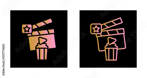 Holiday Movies Icon Design