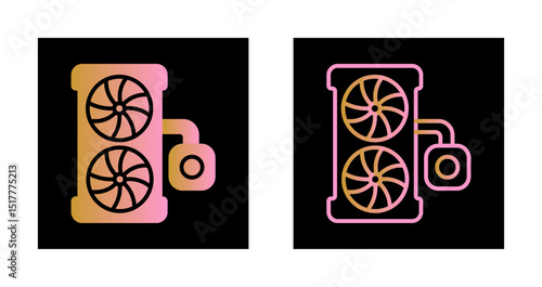 Cooling System Icon Design