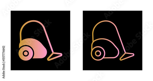 Room Cleaning Icon Design
