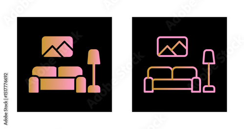 Room Views Icon Design