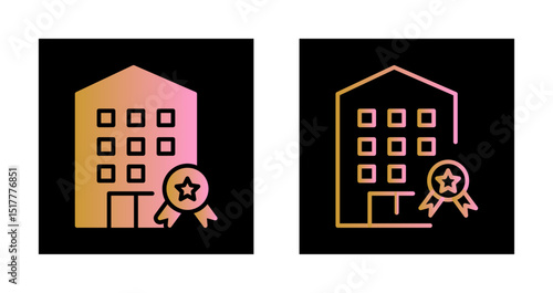 Hotel Rewards Icon Design