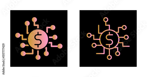 Digital Currency Icon Design