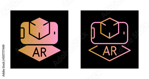 Augmented Reality Icon Design