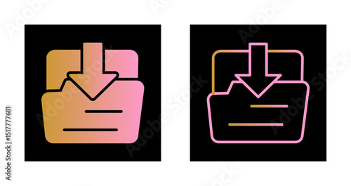 Digital Archive Icon Design