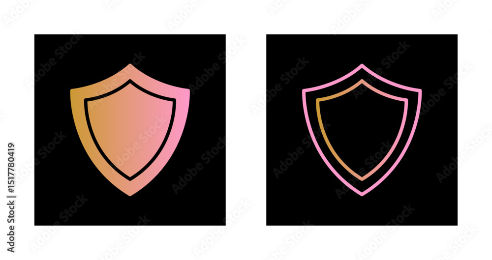 Shield Icon Design Shield Icon Design