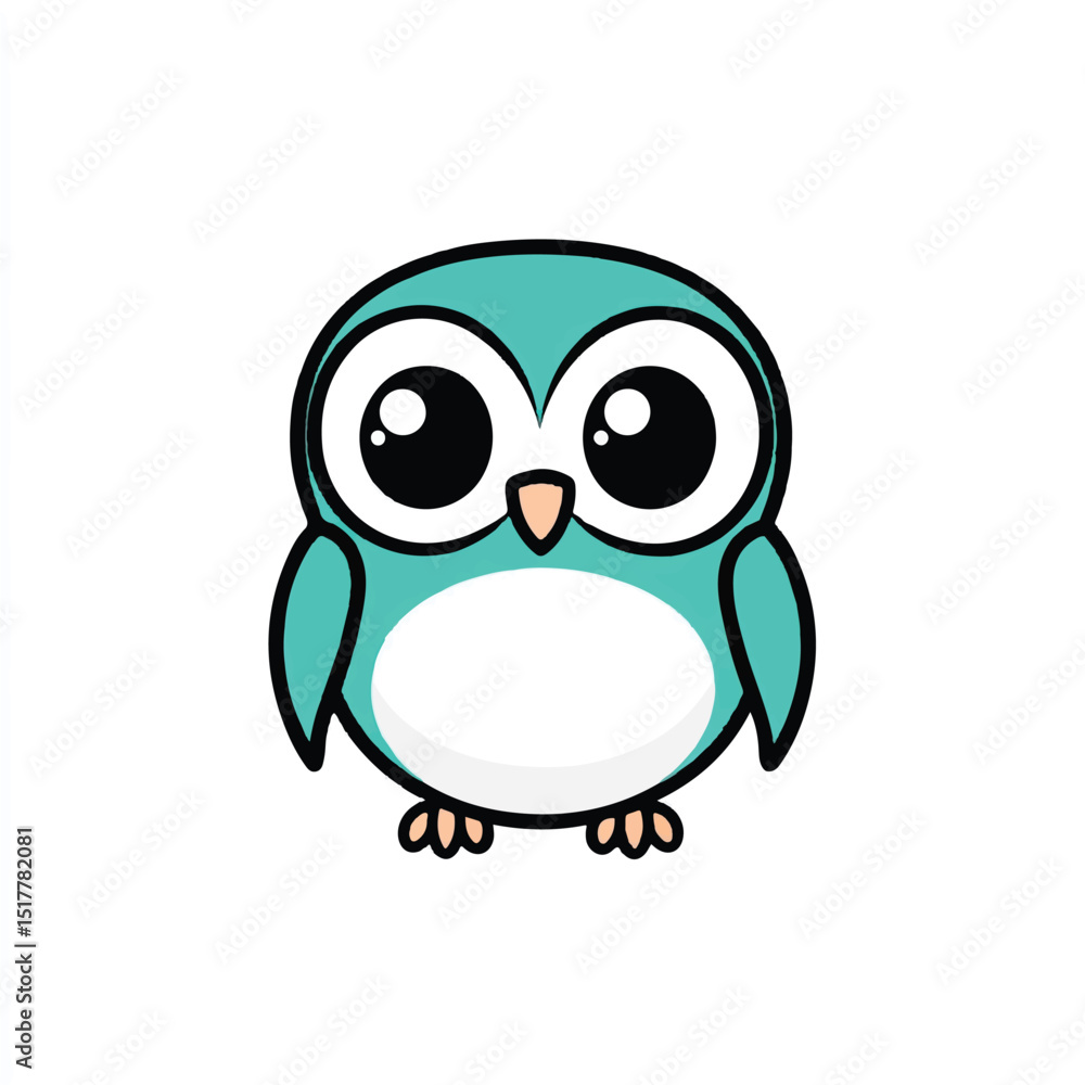 Obraz premium cute small Owl