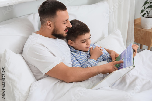 Happy father with his son i...