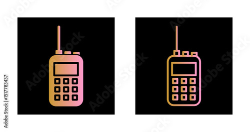 Walkie Talkie Icon Design