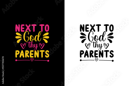 Parent's t shirt design