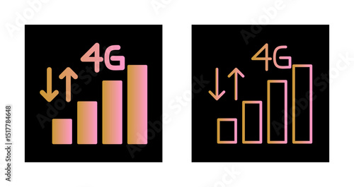 4G Icon Design