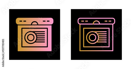 Dishwasher Icon Design