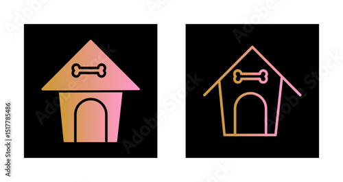Dog House Icon Design