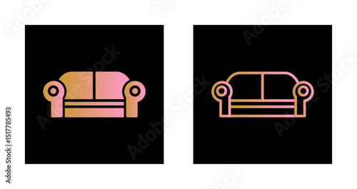 Sofa Icon Design