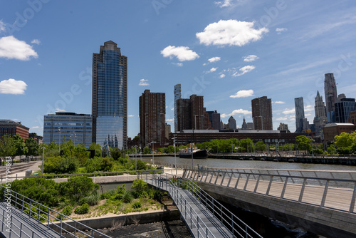 The Manhattan skyline is an iconic symbol of New York City