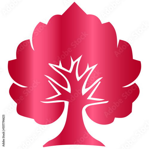 Cutting-edge arboreal graphics paired with dynamic, high-contrast luxurious forest gradients