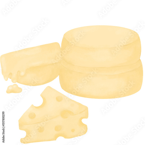 delicious yellow cheese dairy food highlights gourmet nutrition and healthy snack