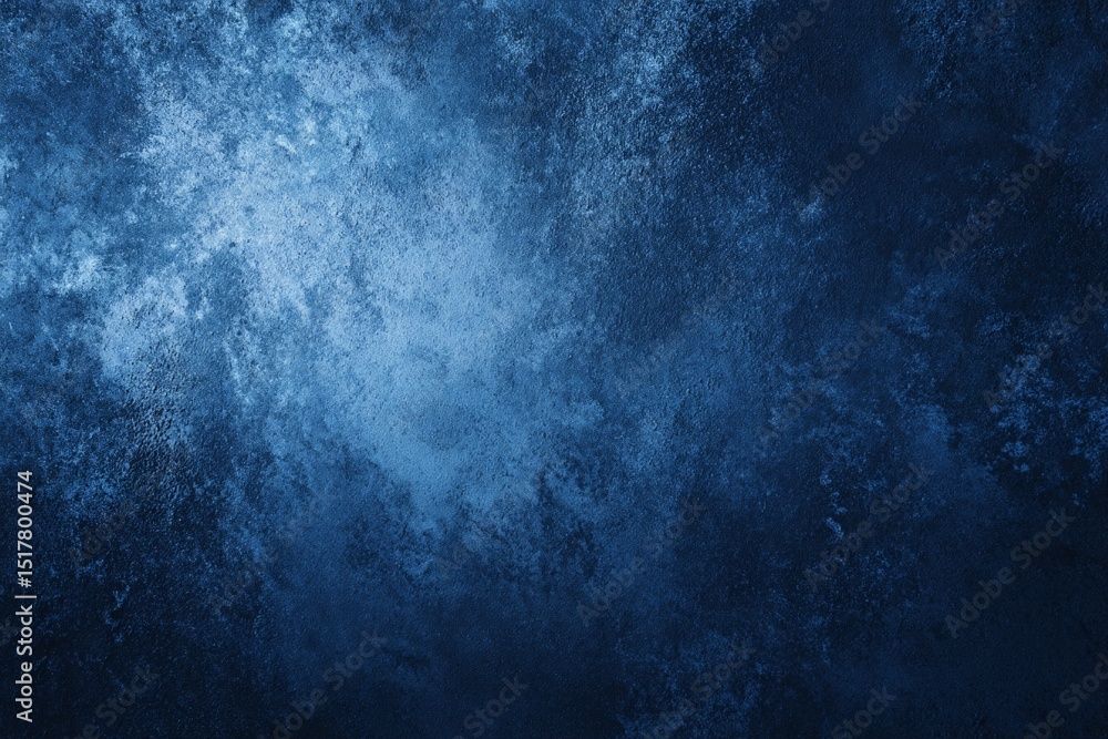 Dark Blue Textured Background With Paint Splatter Dark Blue Textured Background With Paint Splatter