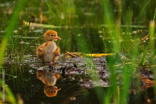 Wallpaper Mural frog in the water Torontodigital.ca