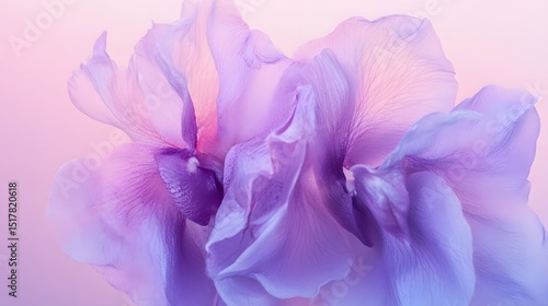 purple orchid flower close-up