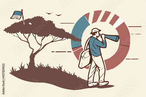 Rating speed meter good, excellent customer feedback review, gauge scale rating concept, businessman skill performance measurer. Flat simple icon - stock vector.