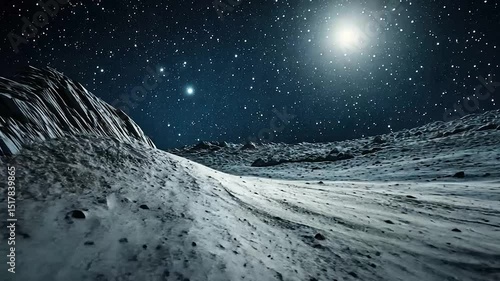 Alien Landscape at Night