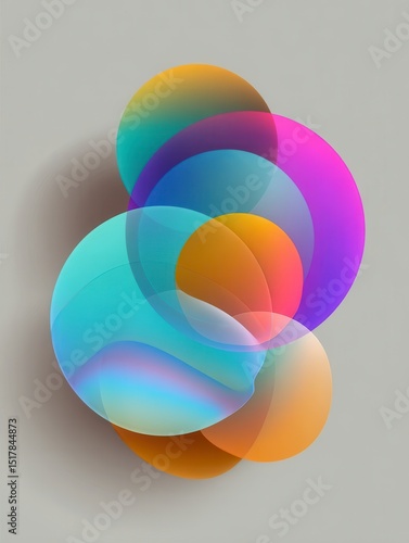 Colorful Abstract Geometric Shapes