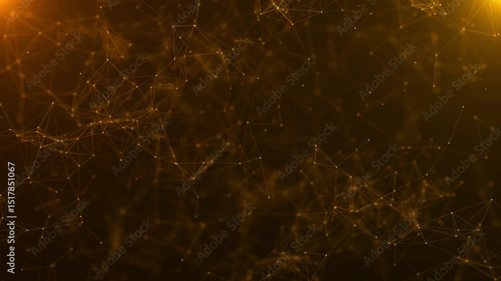 4K luxury geometric triangle stripe glitter glowing golden triangle wireframe design line surface. motion animation. backdrop. dynamic modern visual effect luxury glamorous awards ceremony motion