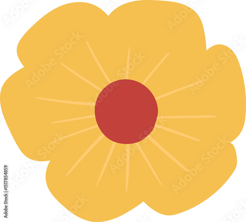 Flowers clipart design illustration