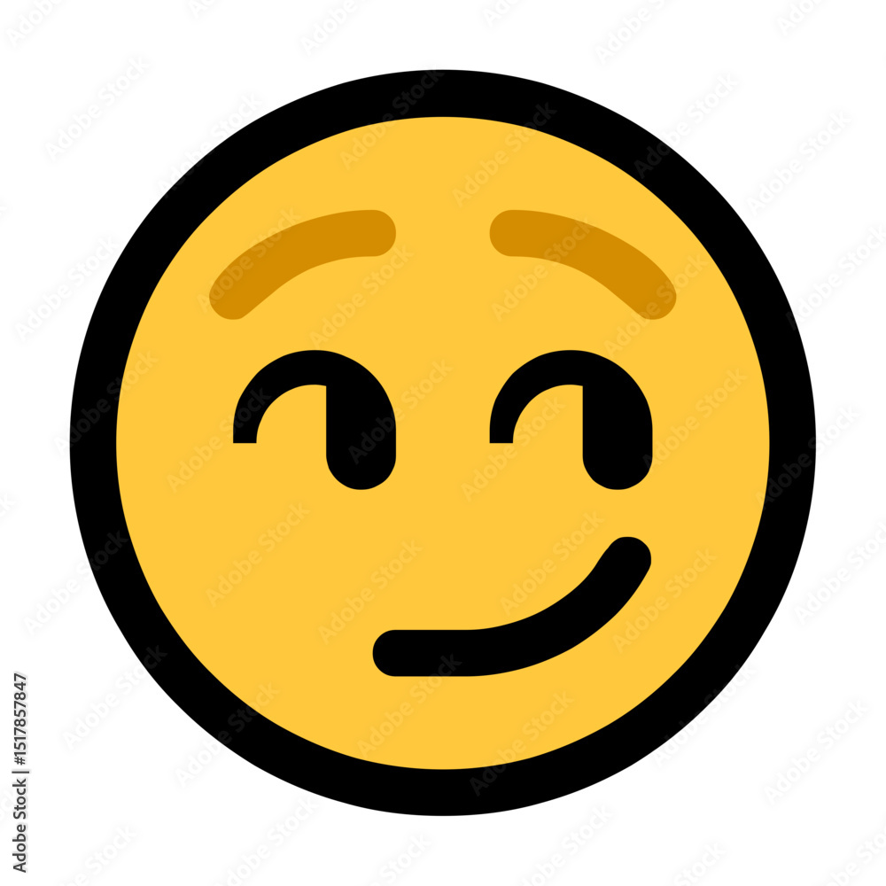 Fototapeta premium Shy Emoji