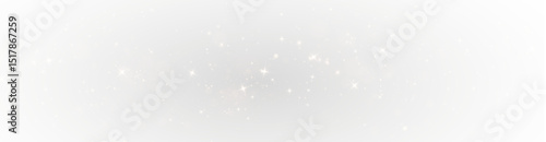 Luxury golden stardust and shiny particles, sparkle glow, glitter effect for Christmas celebration, festive light dust motion, abstract magic texture, holiday transparent vector