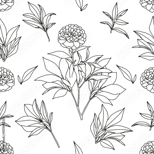 Coloring page for adults and children.