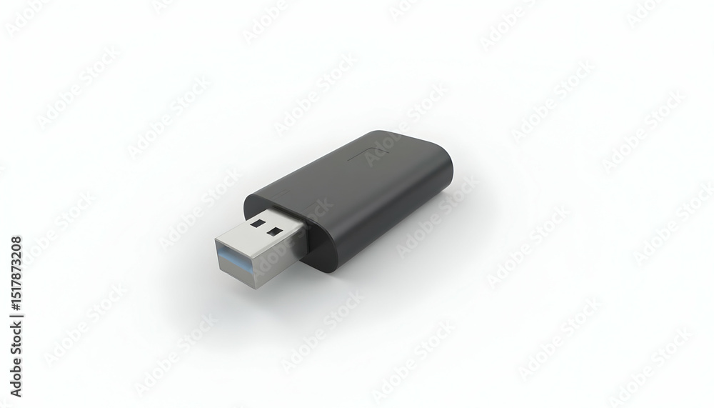 Usb Flash Drive Isolated on White Background for Data Storage Usb Flash Drive Isolated on White Background for Data Storage