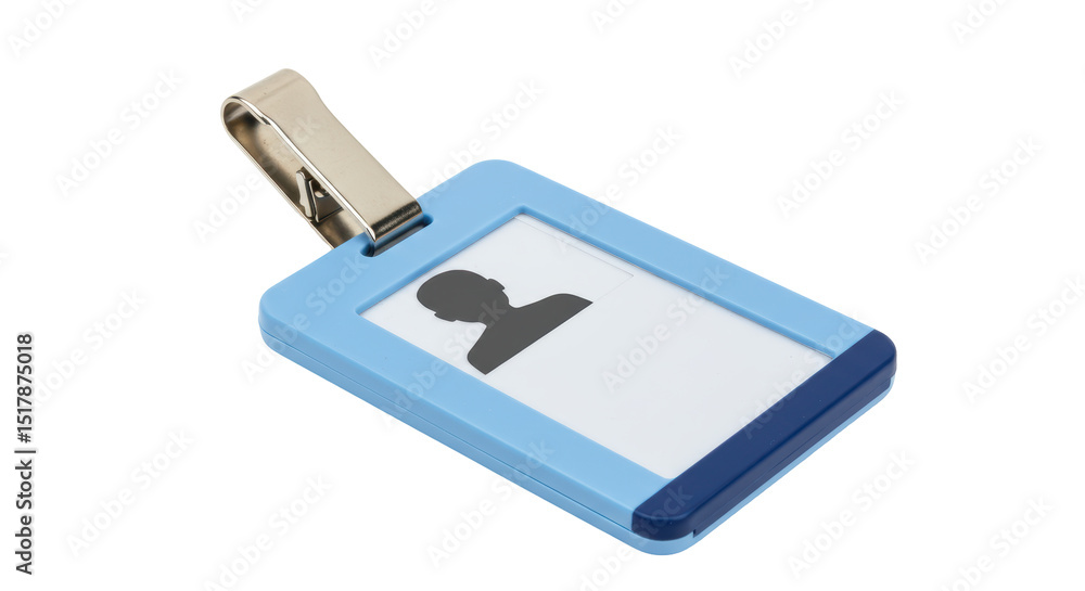 Isolated Identification Badge Isolated Identification Badge