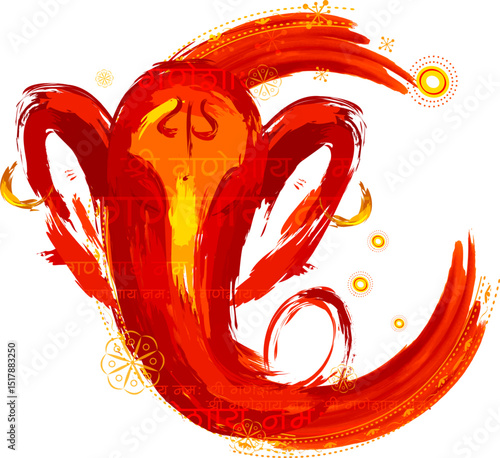 Lord Ganesha for Ganesh Chaturthi festival of India