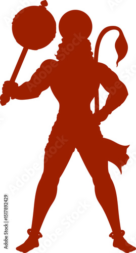 Lord Hanuman for Hanuman Jayanti Janmotsav celebration background for religious holiday of India