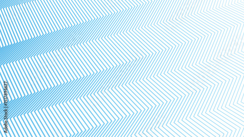 Light Blue Zigzag Stripes Line Pattern Abstract Background for Clean and Modern Visuals