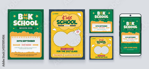 Kids School Template Layout