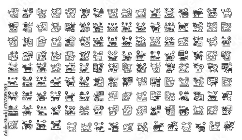 Dairy Industry Icons royalty. Dairy Farming Icon stock illustration. Dairy Farm Shield Vector Art, Icons, and Graphics for Free. Dairy Farm Logo type Vector 