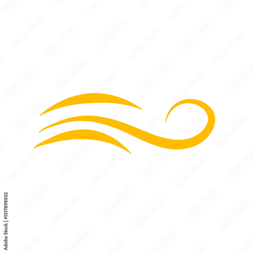 Obraz premium Gold swish vector