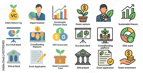 Sustainable finance and green investment concepts for impactful ventures