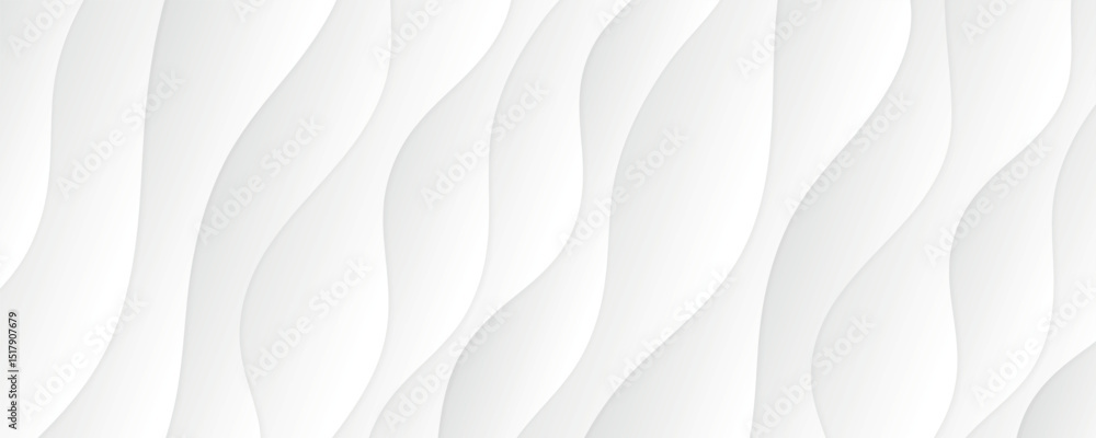 Obraz premium Abstract bright white background - Geometric texture