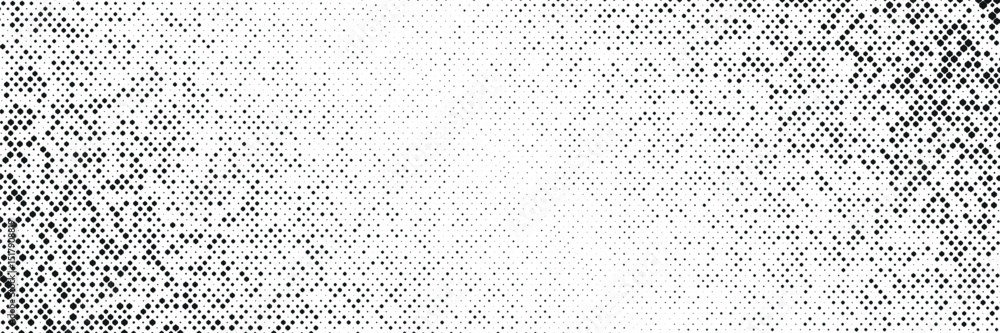 Dotted halftone texture background gradient from corners Dotted halftone texture background gradient from corners