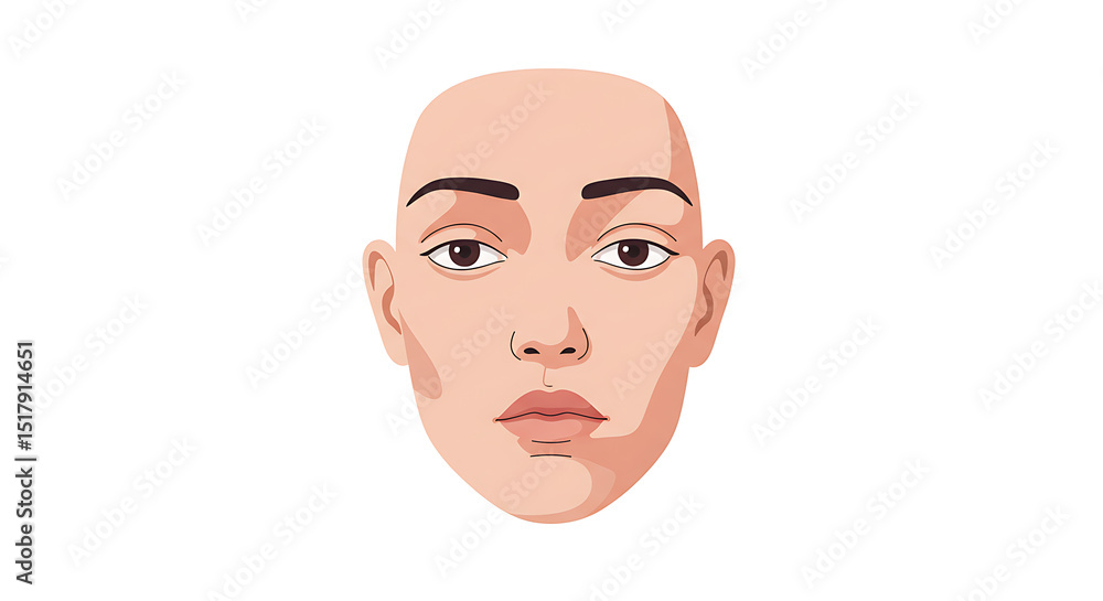 Female Face Illustration Anatomy, Features, and Proportions Female Face Illustration Anatomy, Features, and Proportions