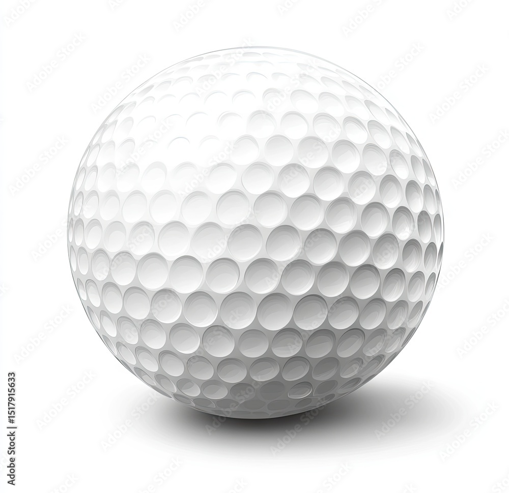White golf ball, dimpled surface, studio shot (1) White golf ball, dimpled surface, studio shot (1)