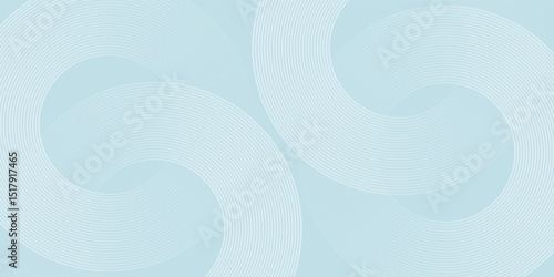 Modern abstract background. Glossy white gradient circle lines. Minimal geometric pattern. Simple graphic elements. Futuristic concept. Suitable for cover, poster, banner, brochure, eps10.