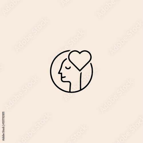 Lover man icon flat vector design.