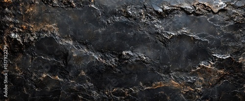 Dark, Textured Stone Surface