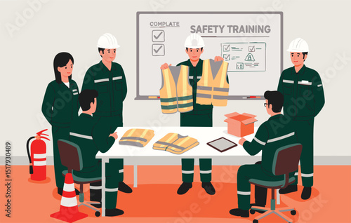 Essential Safety Training High-Visibility Gear and Workplace Protection