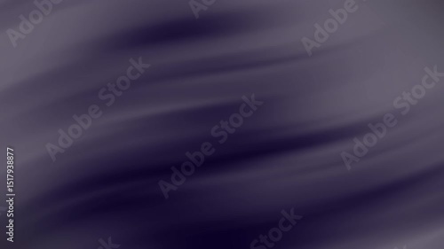 Soft, blurred dark purple waves create an abstract, smooth gradient background, Abstract texture Gradient motion Background animation.