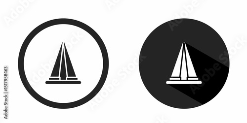 Traffic cone icon. Traffic cone icon vector design black color. Stock vector.
